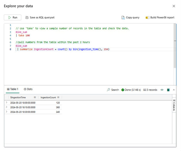 kql database summarize operator